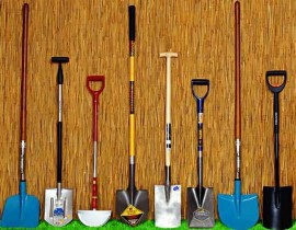 Выбор лопаты для работы в саду